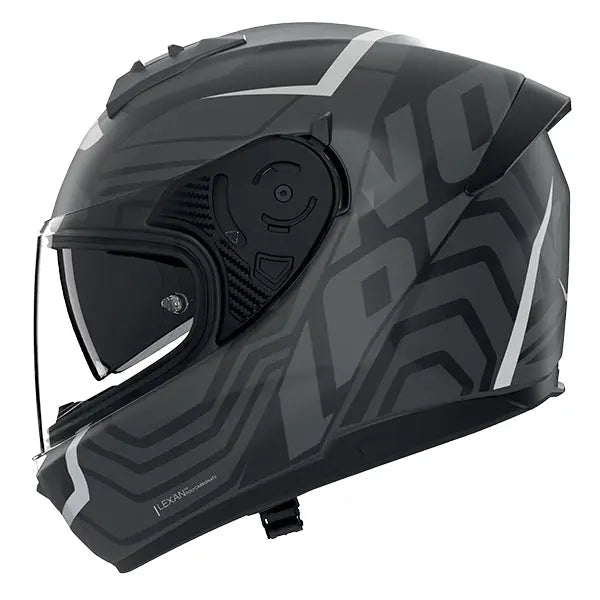 Nolan N60-6 Eclettico Matt Black / Metal Grey FREE UK Delivery, FREE 365 Day Returns | Moto Central