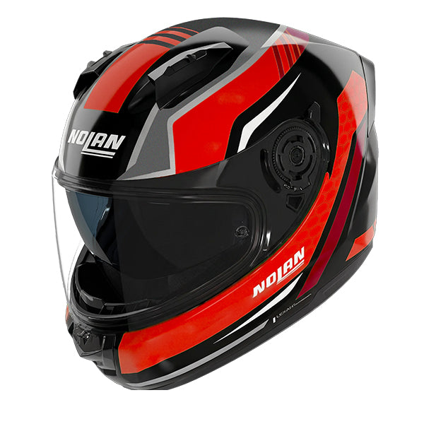Nolan N60-6 Piega Black / Red FREE UK Delivery, FREE 365 Day Returns | Moto Central