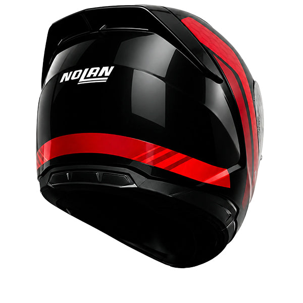Nolan N60-6 Piega Black / Red FREE UK Delivery, FREE 365 Day Returns | Moto Central