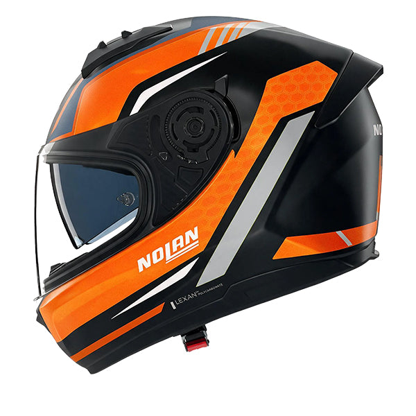 Nolan N60-6 Piega Black / Orange FREE UK Delivery, FREE 365 Day Returns | Moto Central