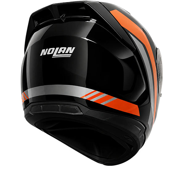 Nolan N60-6 Piega Black / Orange FREE UK Delivery, FREE 365 Day Returns | Moto Central