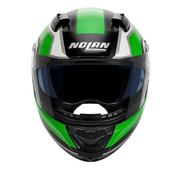 Nolan N60-6 Piega Black / Green FREE UK Delivery, FREE 365 Day Returns | Moto Central
