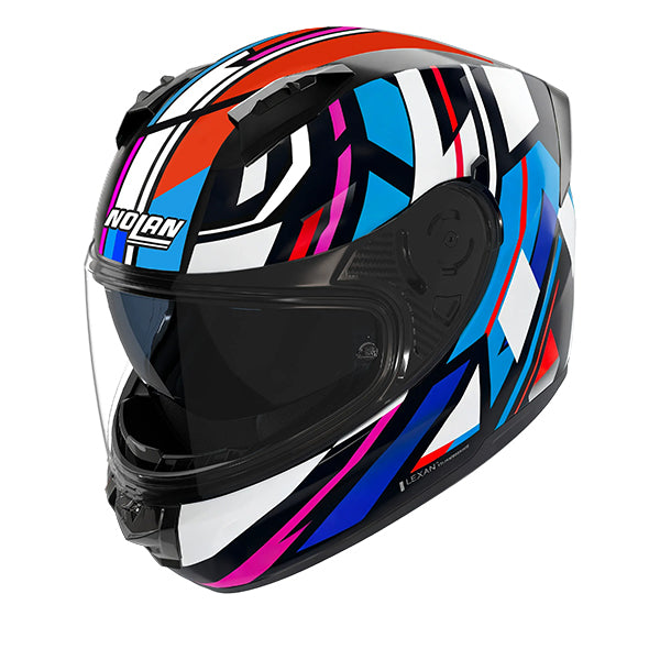 Nolan N60-6 Cirota Black / White / Blue FREE UK Delivery, FREE 365 Day Returns | Moto Central