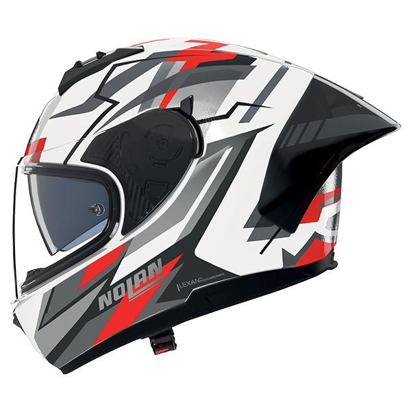 Nolan N60-6 Sport Corsa White / Black / Red FREE UK Delivery, FREE 365 Day Returns | Moto Central