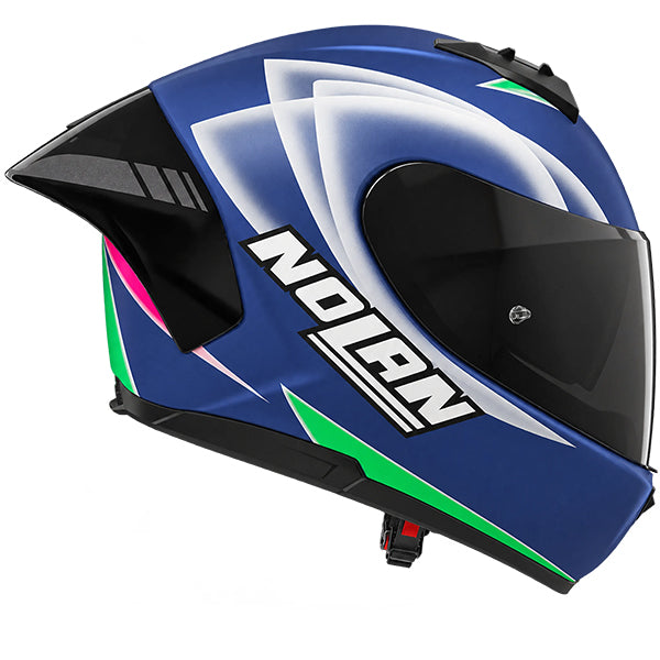 Nolan N60-6 Sport Replica Manzi Blue / Green FREE UK Delivery, FREE 365 Day Returns | Moto Central