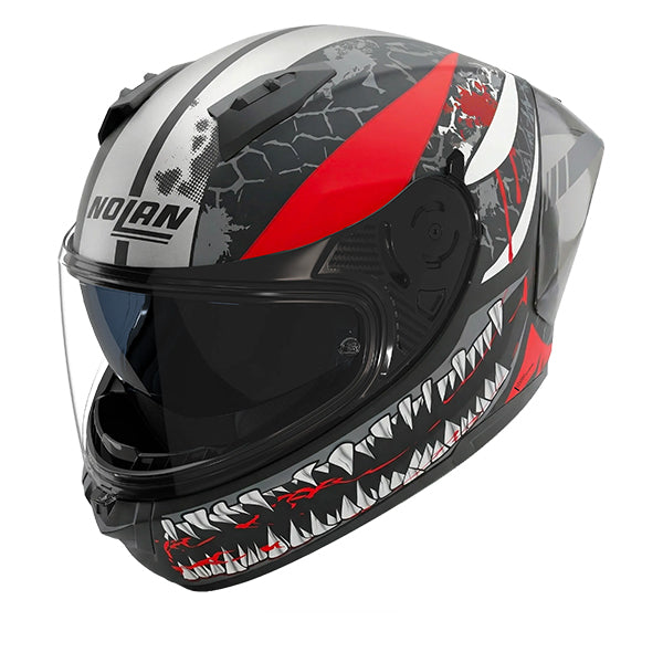 Nolan N60-6 Sport Follia Lava Grey / Red FREE UK Delivery, FREE 365 Day Returns | Moto Central