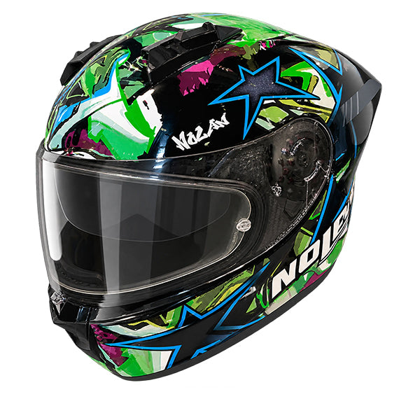 Nolan N60-6 Sport Chicane Black / Multicolor Green FREE UK Delivery, FREE 365 Day Returns | Moto Central