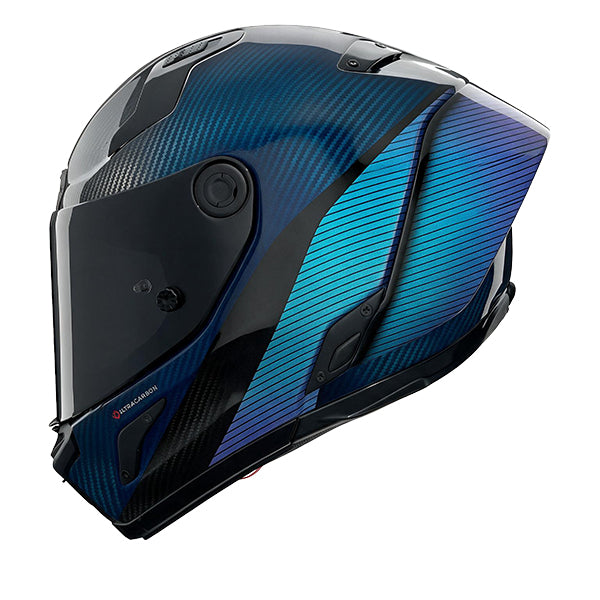 Nolan X-804 RS D.O.C. Evo Liquid Blue / Chameleon FREE UK Delivery, FREE 365 Day Returns | Moto Central