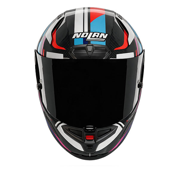 Nolan X-804 RS Cirota Black / Light Blue / White FREE UK Delivery, FREE 365 Day Returns | Moto Central