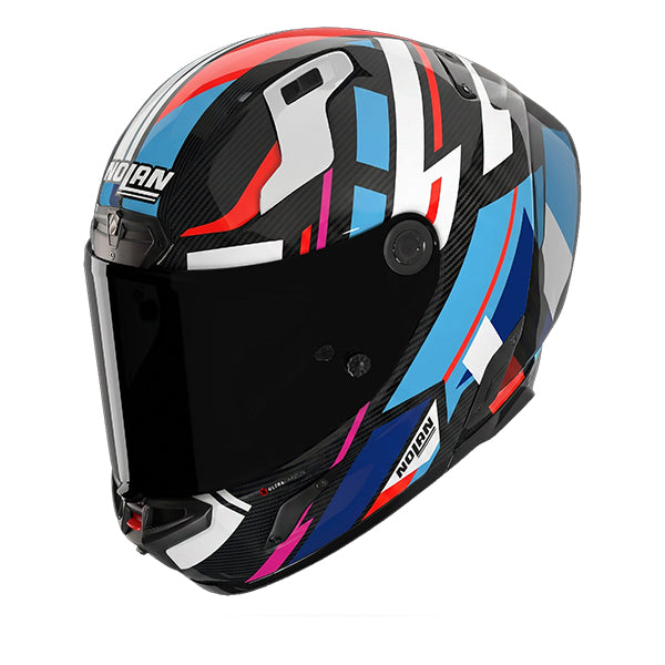 Nolan X-804 RS Cirota Black / Light Blue / White FREE UK Delivery, FREE 365 Day Returns | Moto Central
