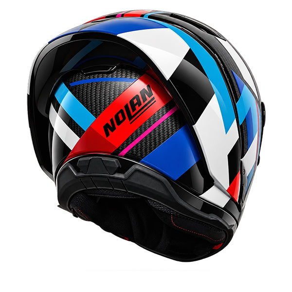 Nolan X-804 RS Cirota Black / Light Blue / White FREE UK Delivery, FREE 365 Day Returns | Moto Central