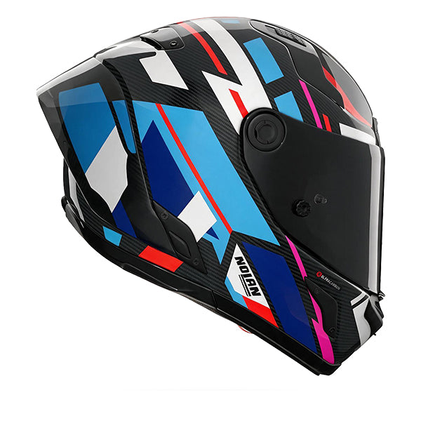 Nolan X-804 RS Cirota Black / Light Blue / White FREE UK Delivery, FREE 365 Day Returns | Moto Central