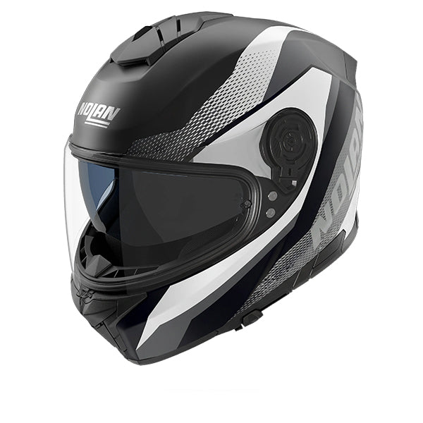 Nolan N80-8 Torpedo Black / Lava Grey / White FREE UK Delivery, FREE 365 Day Returns | Moto Central