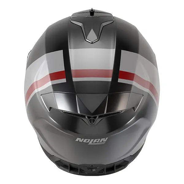 Nolan N80-8 Incline Black / White / Red / Grey FREE UK Delivery, FREE 365 Day Returns | Moto Central