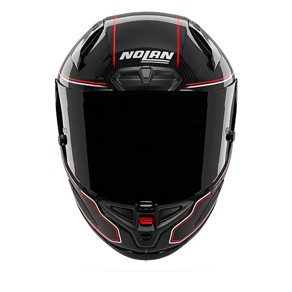 Nolan X-804 ST Ultra Carbon Asso Black / Red FREE UK Delivery, FREE 365 Day Returns | Moto Central