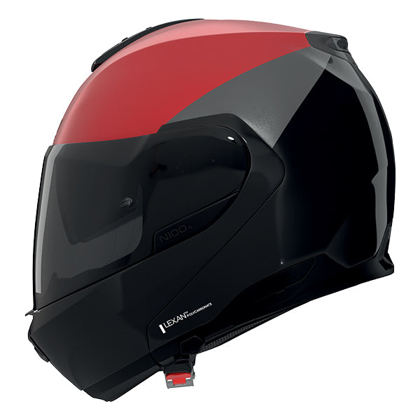 Nolan N100-6 Verniciatura Speciale Black / Red / Grey FREE UK Delivery, FREE 365 Day Returns | Moto Central