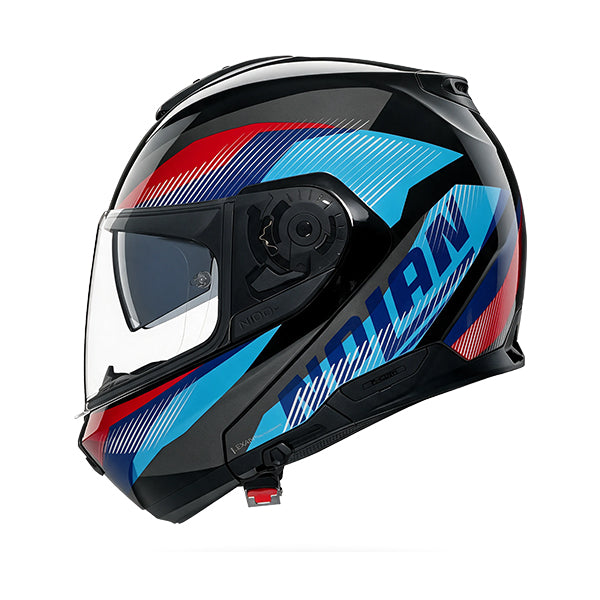 Nolan N100-6 Scia Black / Blue / Red FREE UK Delivery, FREE 365 Day Returns | Moto Central