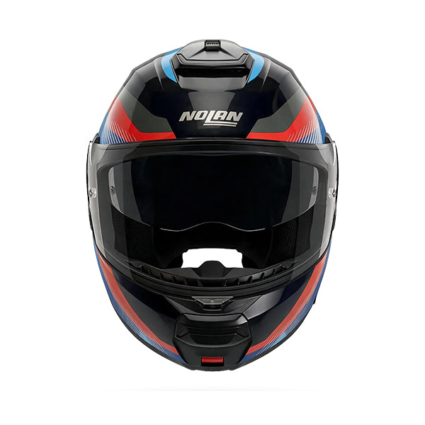 Nolan N100-6 Scia Black / Blue / Red FREE UK Delivery, FREE 365 Day Returns | Moto Central