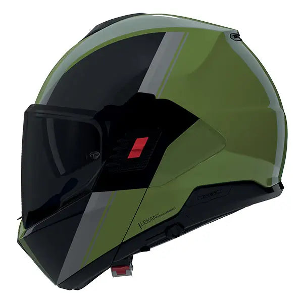 Nolan N120-1 Verniciatura Speciale Green / Grey / Black FREE UK Delivery, FREE 365 Day Returns | Moto Central