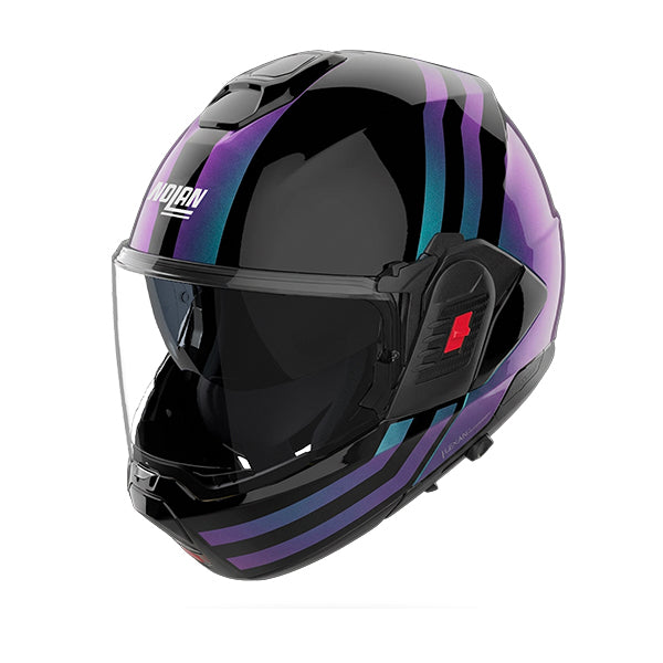 Nolan N120-1 Lineo Black / Chameleon FREE UK Delivery, FREE 365 Day Returns | Moto Central