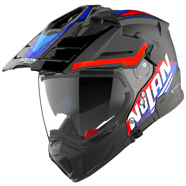 Nolan N70-3 X Scia Black / Blue / Red FREE UK Delivery, FREE 365 Day Returns | Moto Central