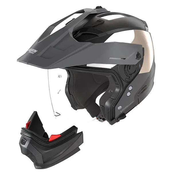 Nolan N70-2 X 06 Selvado Black / Grey / Sabbia FREE UK Delivery, FREE 365 Day Returns | Moto Central