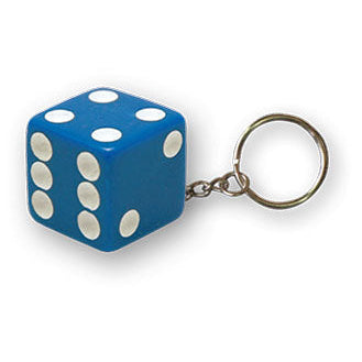 Trik Topz Dice Key Chain Blue - product view
