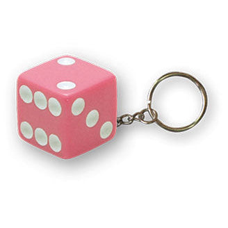Trik Topz Dice Key Chain Pink - product view