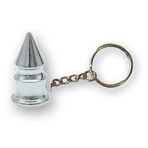 Trik Topz Spike Key Chain Chrome - product view