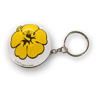 Trik Topz Flower Key Chain Yellow - product view