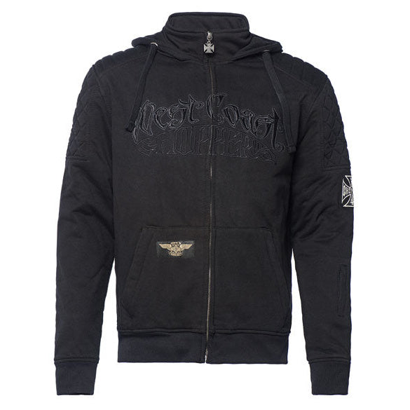 West Coast Choppers Zip Hoodie Por Vida Aramid Fiber By DuPont TM - primary product view