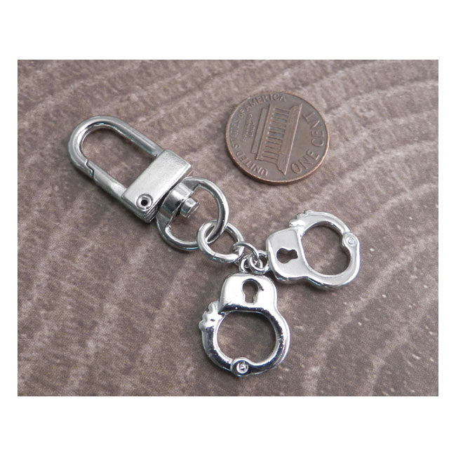 Amigaz Mini Hand Cuff Clip-On Key Chain