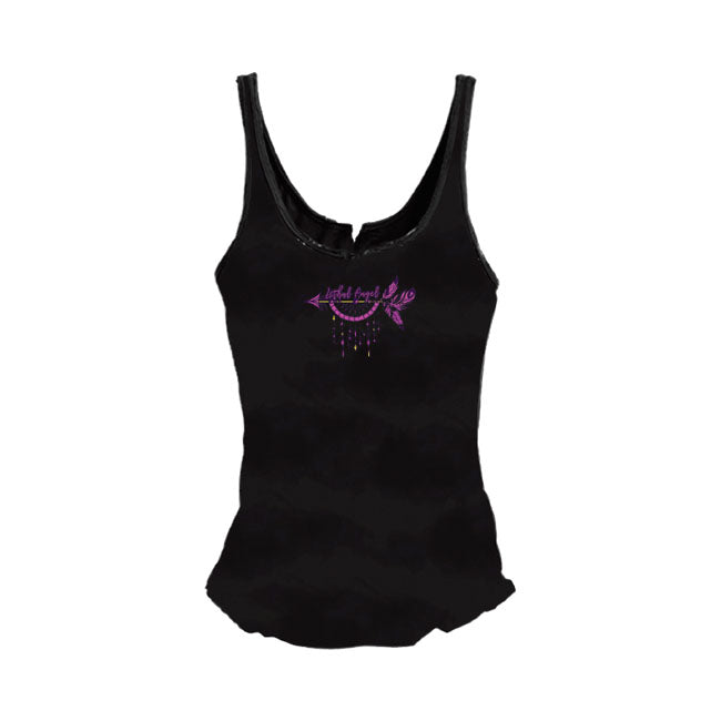 Lethal Threat Broken Arrow Motorcycles Ladies Tank Top