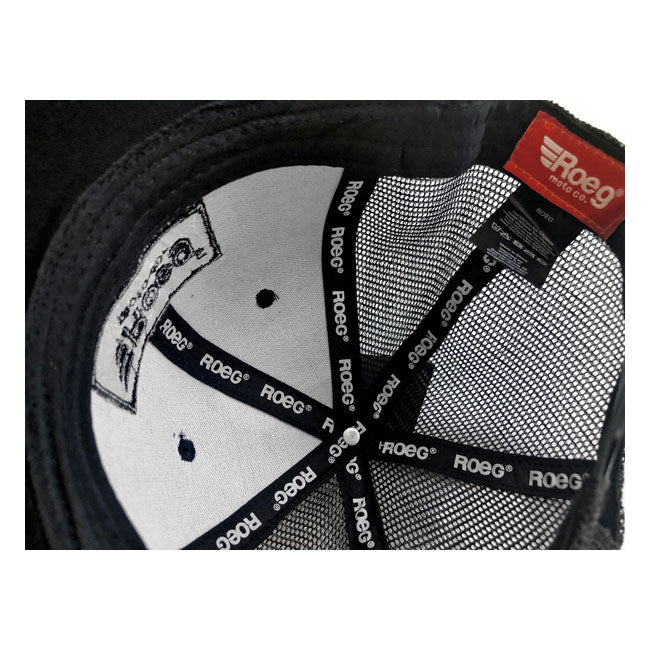 Roeg Blake Flat Panel Cap Black