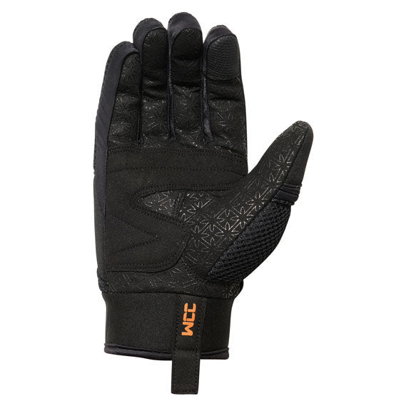 West Coast Choppers Statement Neoprene Gloves Black - palm view