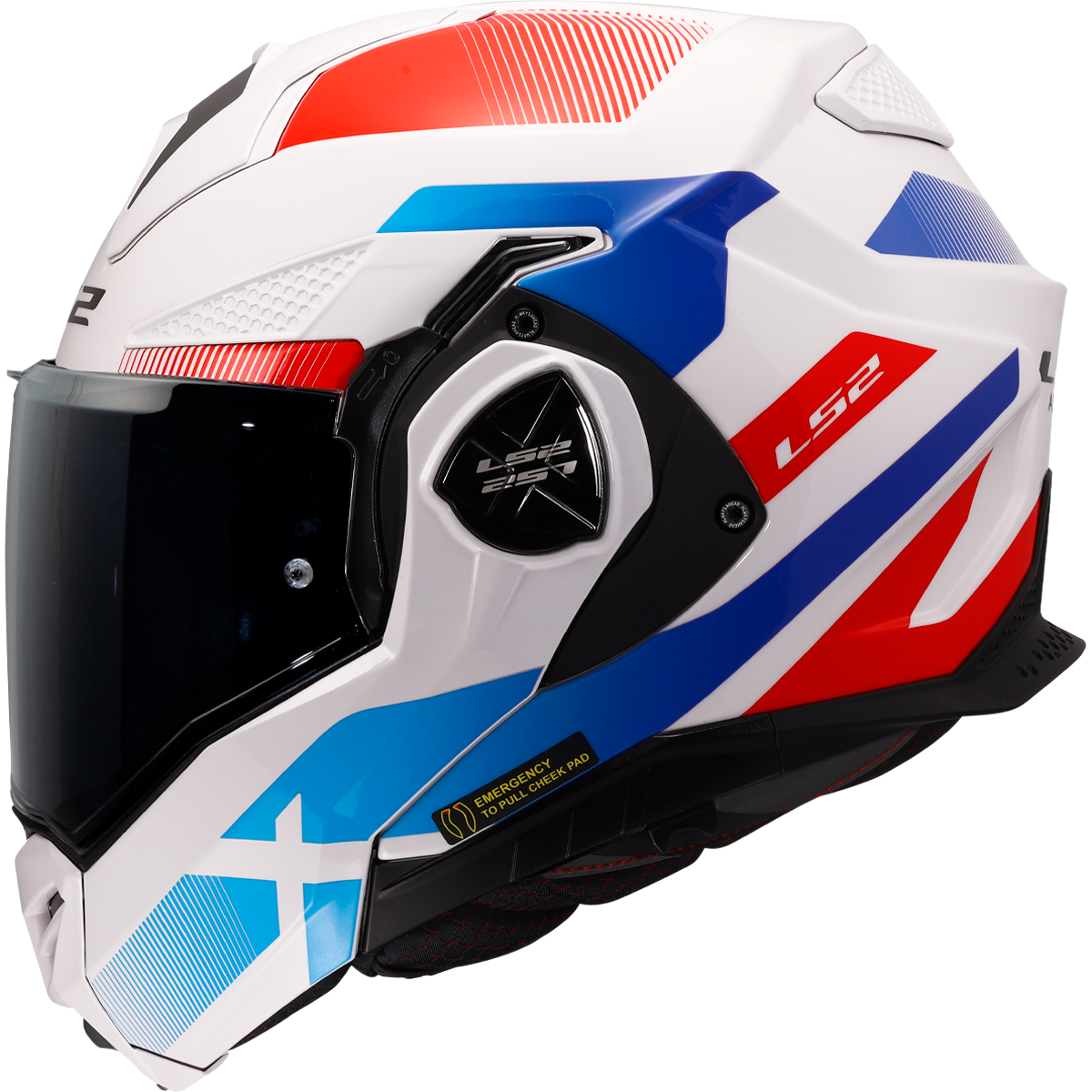 LS2 FF901 Advant X Nova White / Blue / Red FREE UK Delivery, FREE 365 Day Returns | Moto Central