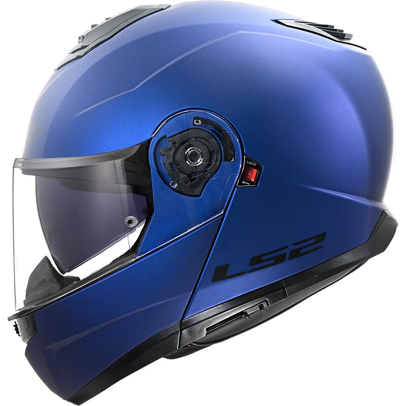 ls2 flip up helmet malaysia LS2 FF908 Strobe 2 Flip-Up Helmet Matt Navy Blue FREE UK Delivery