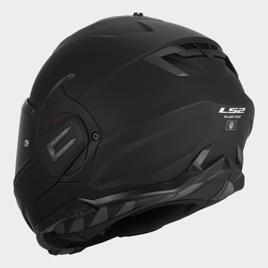 LS2 FF912 Valiant Gear Solid Matt Black FREE UK Delivery, FREE 365 Day Returns | Moto Central