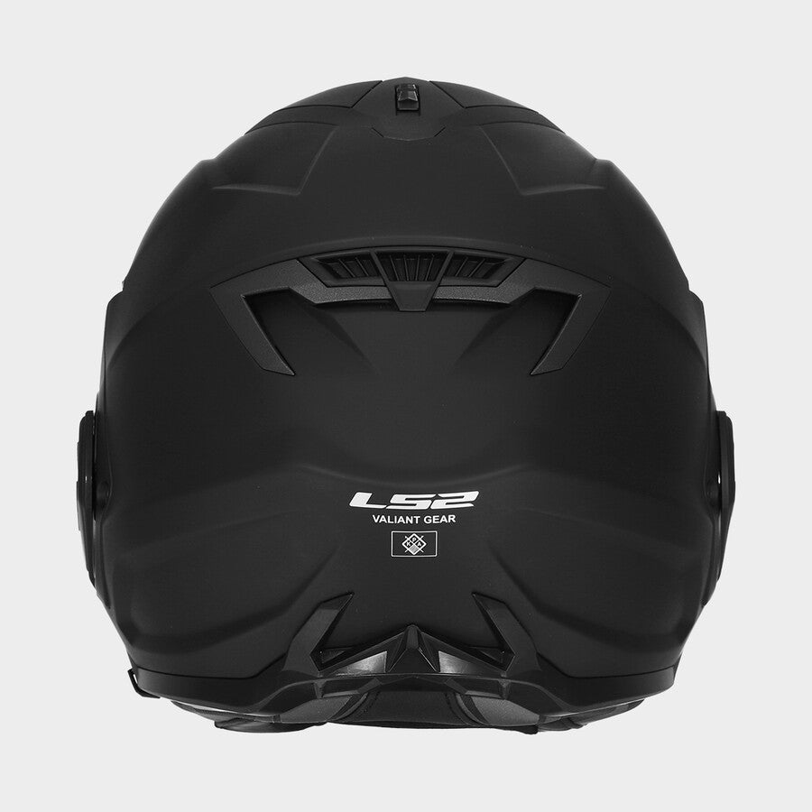 LS2 FF912 Valiant Gear Solid Matt Black FREE UK Delivery, FREE 365 Day Returns | Moto Central