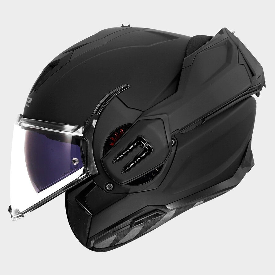 LS2 FF912 Valiant Gear Solid Matt Black FREE UK Delivery, FREE 365 Day Returns | Moto Central