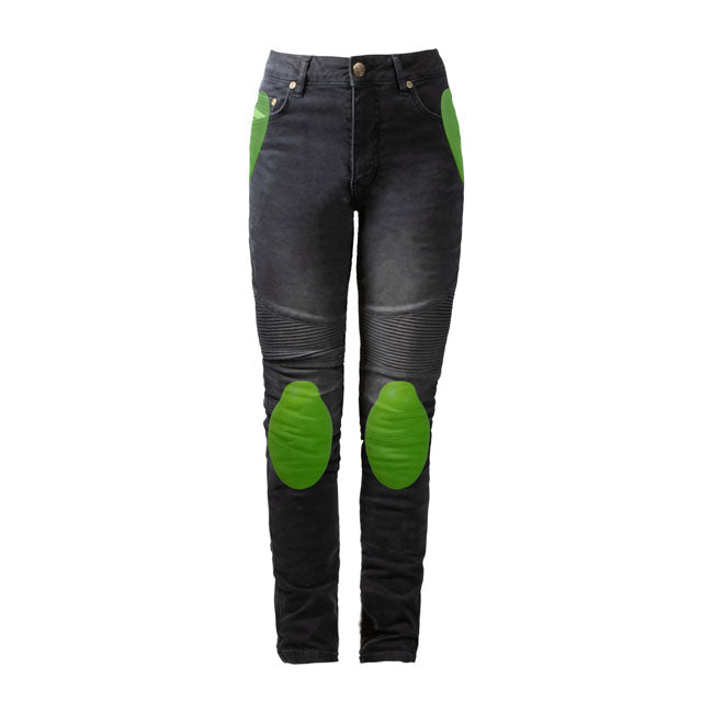 John Doe Betty Biker Ladies Jeans Used Black