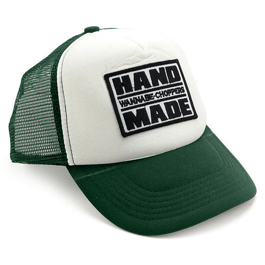 Wannabe Choppers Trucker Cap White / Dark Green - product view