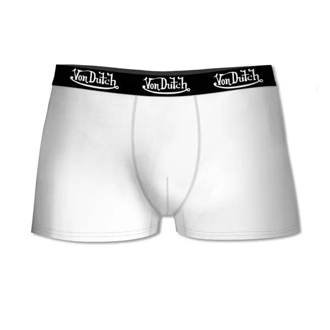 Von Dutch Logo Boxershort White FREE UK Delivery, FREE 365 Day Returns | Moto Central