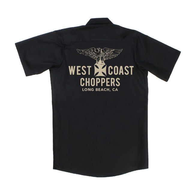 West Coast Choppers Eagle Workshirt Black
