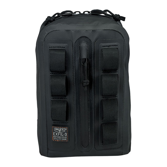 Biltwell Exfil-3 Bar Bag Black
