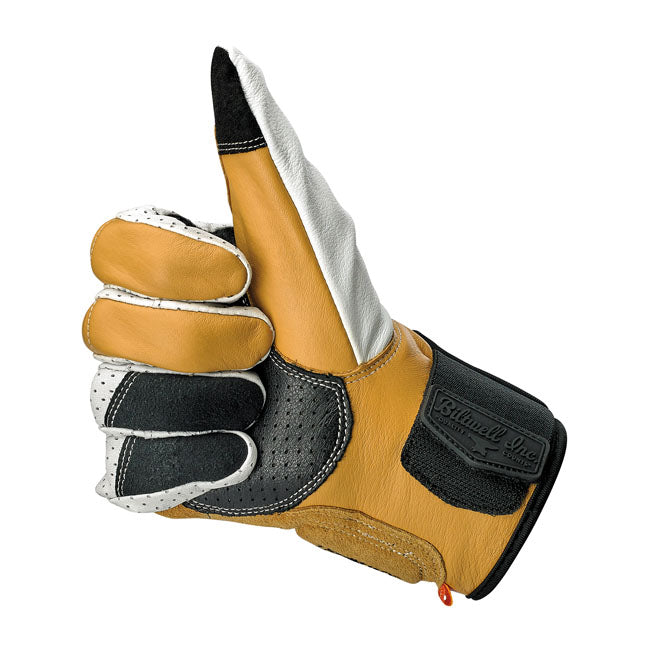 Biltwell Borrego Gloves Cement CE Approved