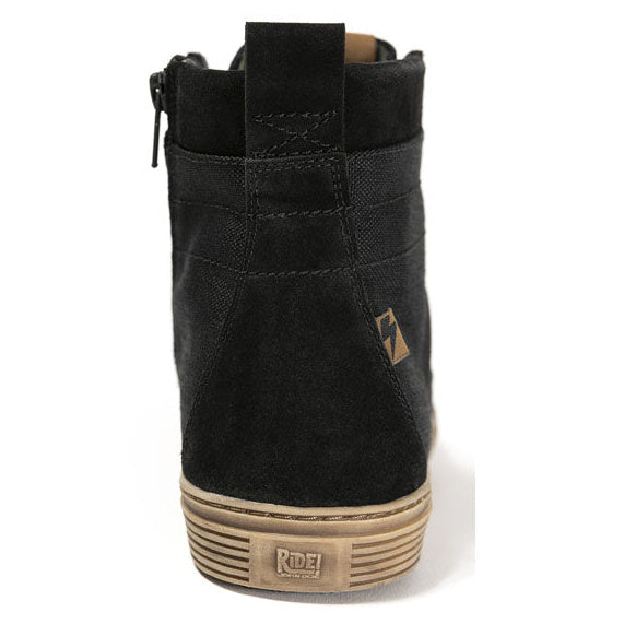 John Doe Motorcycle Sneakers Neo Black / Brown CE Approved - additional product view