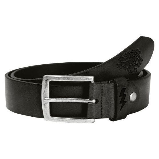 John Doe Leather Belt Tiger Black - product view