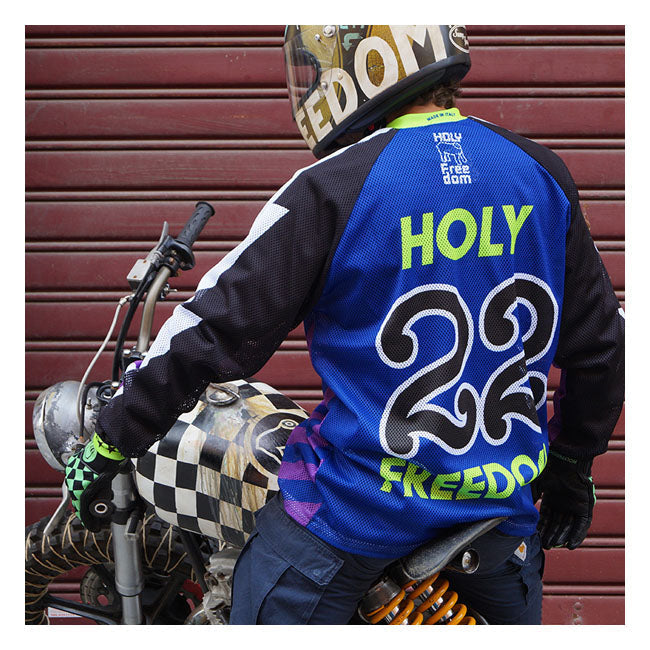 Holy Freedom Ventidue Dirty Jersey Purple / Blue