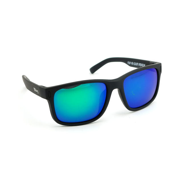 Roeg Billy V2.0 Sunglasses Black / Yellow Lenses